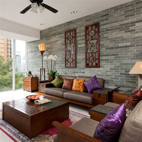 15 Peaceful Asian Living Room Interiors Designed For Comfort