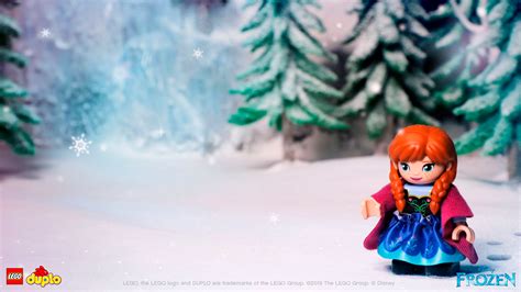 LEGO DUPLO Disney Frozen Anna tablet wallpaper | Disney frozen, Lego ...