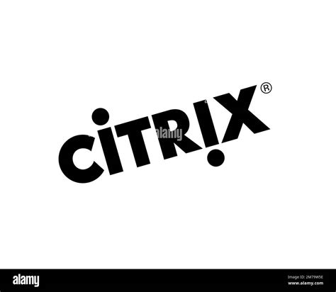 Citrix Systems, rotated logo, white background Stock Photo - Alamy