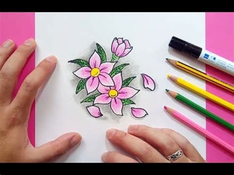 Dibujo Facil Flores Bonitas - Vernajoyce Blogs