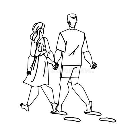 Beach Couple Mature Walking Stock Illustrations – 64 Beach Couple Mature Walking Stock ...