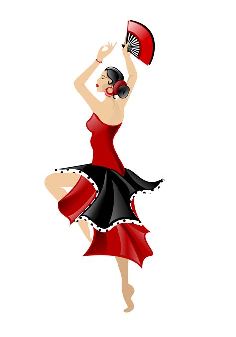 Flamenco Dancers Clip Art - ClipArt Best