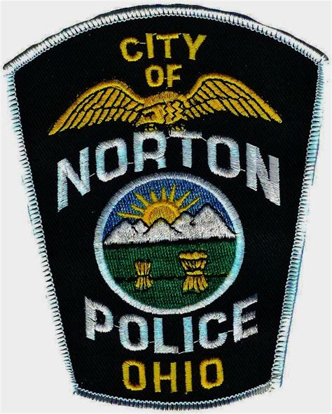 City of Norton Police, Ohio | Police, Police patches, Police badge