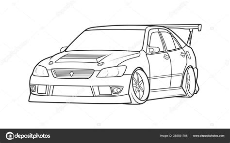 Altezza Drift Sport Car Stock Vector by ©ArtCavalcade 365931708