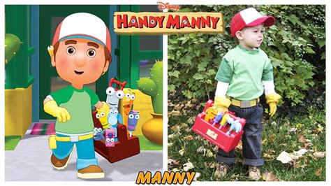 Disney Handy Manny Characters in Real Life - YouTube