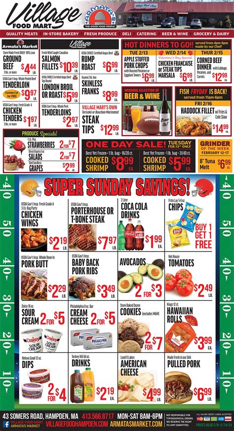 Weekly Sales — Village Food Mart