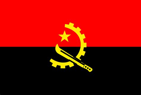 Angola Flag ~ All Country Flag