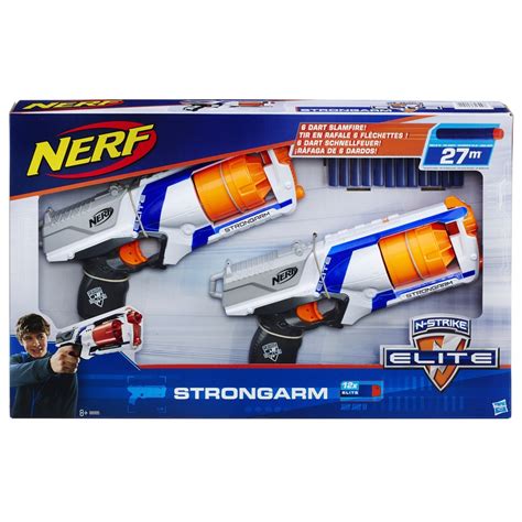 NERF N-Strike Elite Strongarm - 2 Pack - Blaster-Time