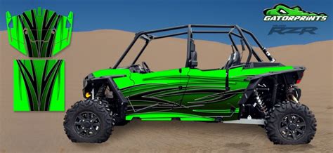 RZR 1000 Custom Decal Kits - Polaris Graphics