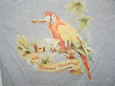 Tommy Bahama Happy Hour Cigar Smoking Parrot Martini … - Gem