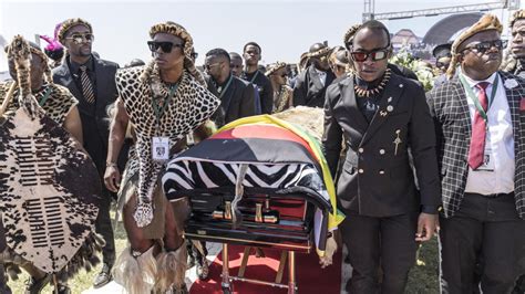 South Africa: Funeral of former Zulu leader Mangosuthu Buthelezi ...