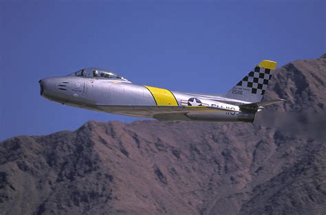 U.S. Air Force F-86F Sabre Jet Photograph by Erik Simonsen