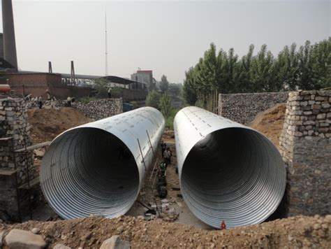 Galvanized Corrugated Steel Pipe, factory in China