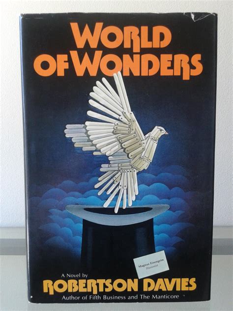 World Of Wonders by Robertson Davies: Near Fine Hardcover (1975) First ...