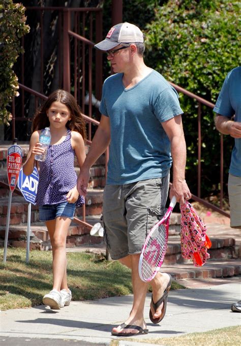 Matt Damon's Kids: Meet His Daughters With Wife Luciana Barroso