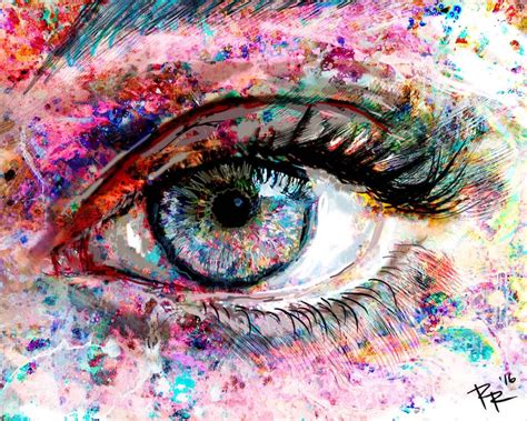 Eye Artwork Eye Art Print Eyes Painting - Etsy