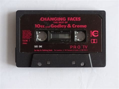 10cc And Godley & Creme ‎ - Changing Faces (The Best Of 10cc And Godley & Creme) (Cassette Album ...