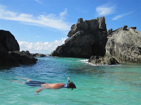 Snorkeling at Horseshoe Bay (Baby Beach) in Bermuda | Family cruise vacation, Cruise vacation ...