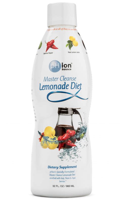 Master Cleanse Lemonade Diet — pHion | pHion Balance