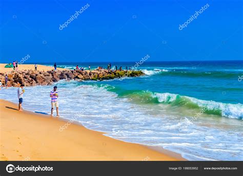 Photograph Goa Sea Beach Taken Christmas Holiday New Year Celebration — Stock Photo © SB_Stock ...