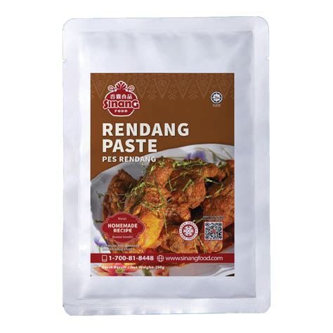 Sinang Rendang Paste – Sinang Food