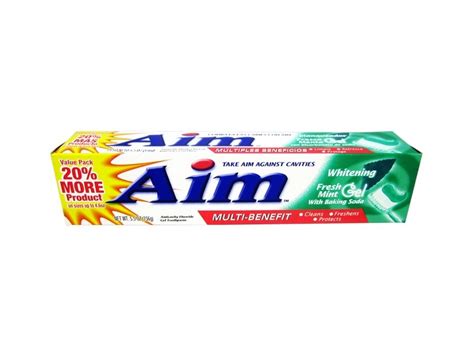 AIM FRESH MINT GEL TOOTHPASTE - ESG Variety Ltd.