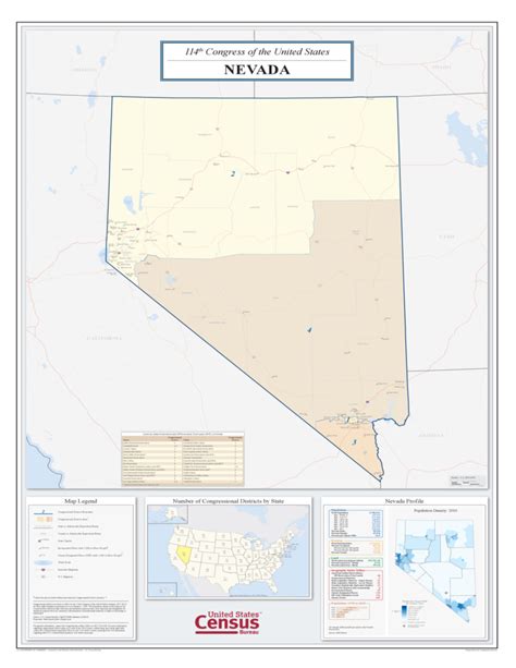 Nevada Congressional District Map Free Download