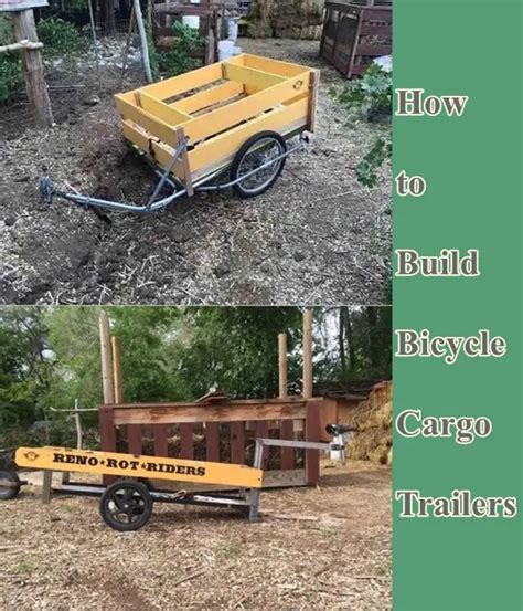 How to Build Bicycle Cargo Trailers - The Homestead Survival