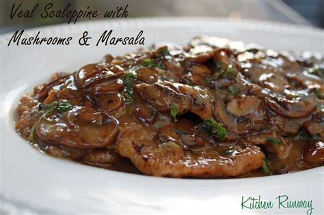 Veal Scaloppine with Mushrooom and Marsala | Kitchen Runway