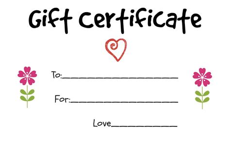 Homemade Gift Certificate Ideas to Give to a Grandparent