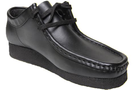 Grasshoppers Lace Up School Shoes - Black – Gem Schoolwear