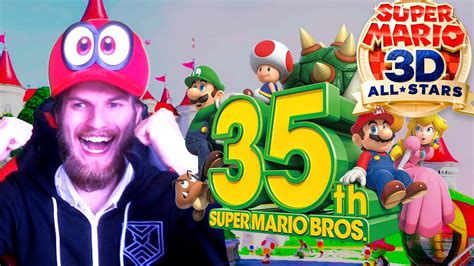 Super Mario 35th Anniversary Direct and 3D All Stars Reaction! - YouTube