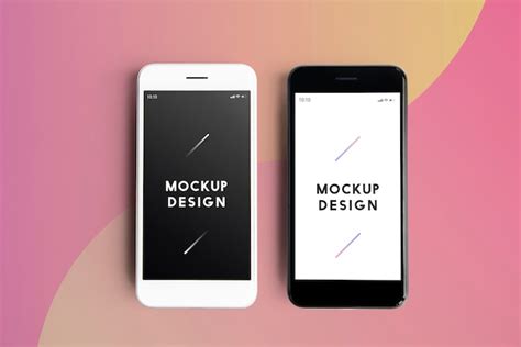 Premium mobile phone screen mockup template | Free PSD File