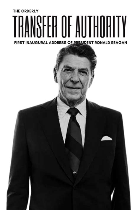 Ronald Reagan - First Inaugural Address | Summary