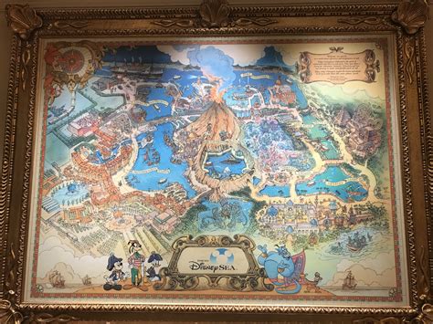 Map of Tokyo DisneySea located at Mira Costa park entrance : r/TokyoDisneySea