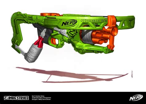 Nerf - Zombie Strike: Outbreaker Bow on Behance