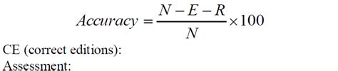 Formula used by the NER model to calculate accuracy | Download Scientific Diagram