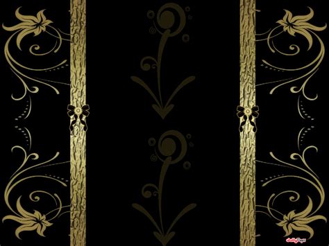 🔥 Download Elegant Gold And Black Wallpaper by @matthewbrock | Black ...