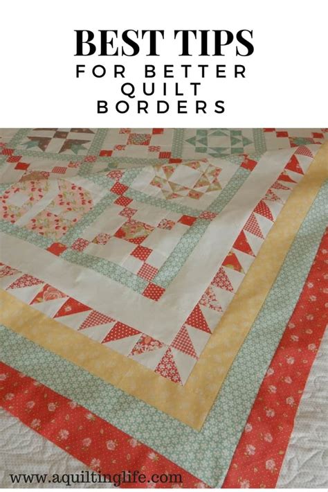 Tips for Better Quilt Borders - Quilting Tips | A Quilting Life