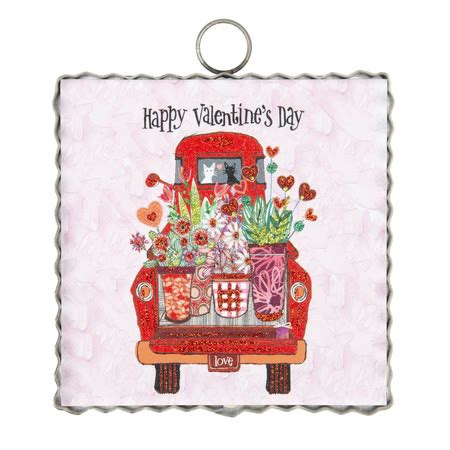 MINI VALENTINE TRUCK PRINT – Decorating with Debbie