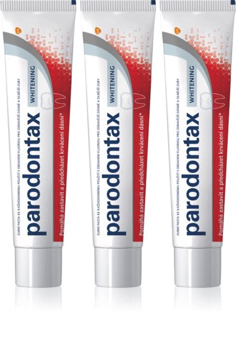 Parodontax Whitening Whitening Toothpaste To Treat Bleeding Gums ...