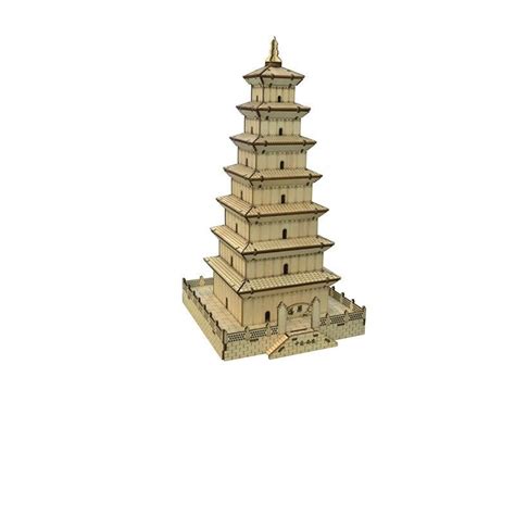 Cute Miniature Historical 3D Puzzle ⋆ Kawaii Sale | Pagoda, Miniatures, 3d puzzles