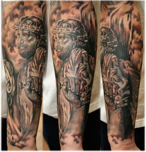 Jesus Christ Crucified Tattoo by Stevie Monie: TattooNOW