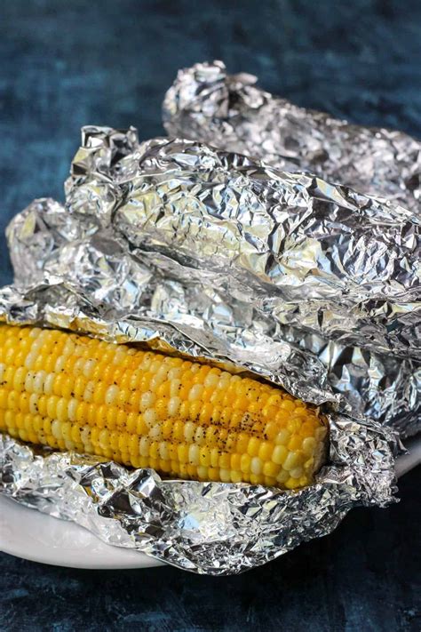 Grilled Corn On the Cob in Foil - Blackberry Babe