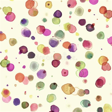 Watercolor Dots Royalty Free Stock Photography - Image: 28239417