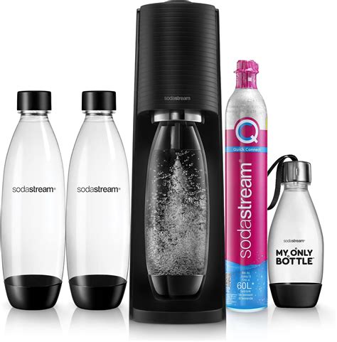 Sodastream Terra Premium Zestaw Czarny - Saturatory - Opinie i ceny na Ceneo.pl