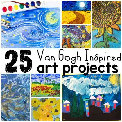 25 Van Gogh Inspired Art Projects for Kids