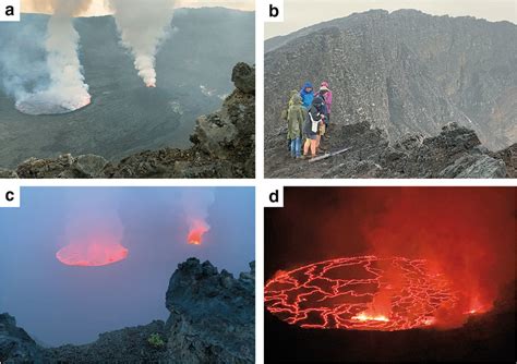 a Mount Nyiragongo (DRC) includes an active crater which in March 2020... | Download Scientific ...