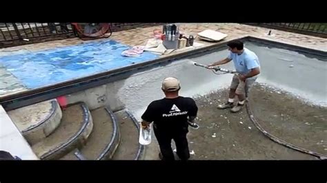 Swimming Pool Plastering Process | Oakbrook, IL | Danna Pools Inc. - YouTube