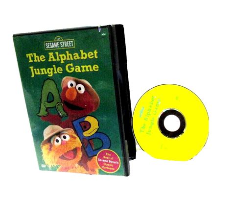 Sesame Street The Alphabet Jungle Game